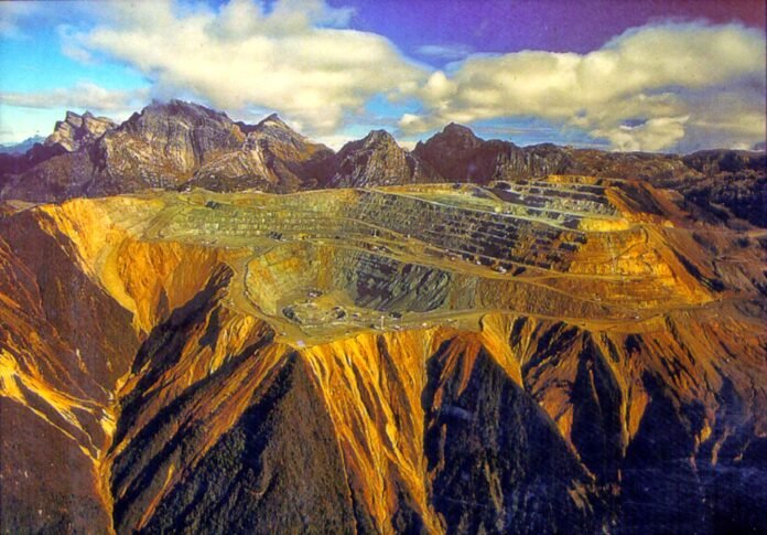 Tambang emas di Papua yang dieksploitasi olehperusahaan tambang emas Amerika Freeport McMoran (Ist)