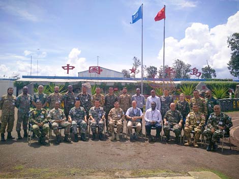 Prajurit TNI yang tergabung dalam Satgas Kompi Zeni TNI Konga XX-M/Monusco atau Indonesian Engineering Company (Indo Eng Coy) (Ist)