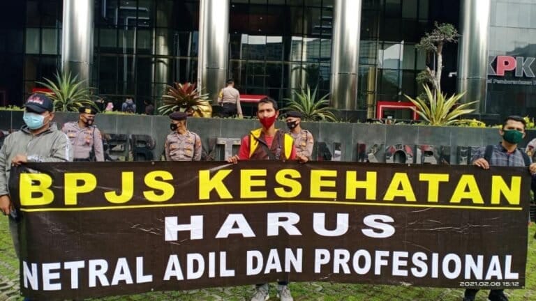 PANTESAN….! Gerakan Buruh Aksi Ke KPK Tuntut Selidiki Korupsi BPJS Kesehatan