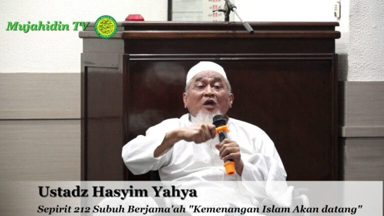 BENER GAK SIH…? Ceramah Ustaz Hasyim Yahya Sebut Muslim Yang Baik Harus Jadi Teroris