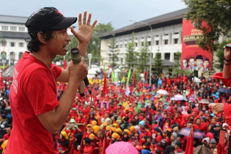 SEGERA…! Stop Kriminalisasi Rakyat Yang Berjuang, Bebaskan 9 Aktivis Buruh, Mahasiswa dan Pelajar