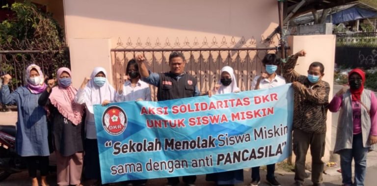 TERLALU NIH..! DKR: Disdik Jabar Jangan Tutup Mata, Bilang PPDB Sudah Selesai, Masih banyak Siswa Miskin Terlantar Ditolak Sekolah