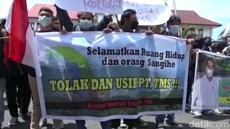 PAK JOKOWI…! SWRF: Tambang Mas Sangihe, Kalau Dilanjutkan Berarti Genosida
