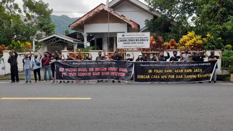 JANGAN KEPALA BATU….! Gereja Seluruh Sangihe dan Talaud Tegas Menolak Pertambangan PT TMS