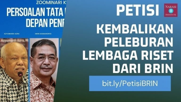 JANGAN SALAH LANGKAH PAK…! Surat Terbuka Kepada Presiden Jokowi: Kami Menolak Peleburan Dalam BRIN!