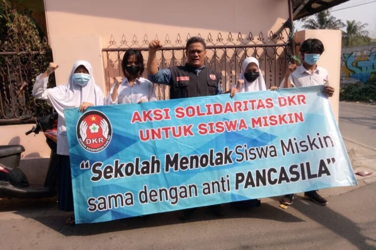WALIKOTANYA MANA…? DKR: Siswa Miskin Pemilik KIS PBI Justru Ditolak Sekolah Negeri di Depok