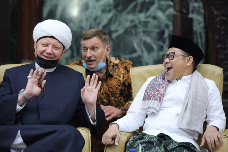 PARTAI INSPIRATIF NIH…! Serukan Perdamaian, Cak Imin Gandeng Mufti Rusia Gelar Tabligh Akbar