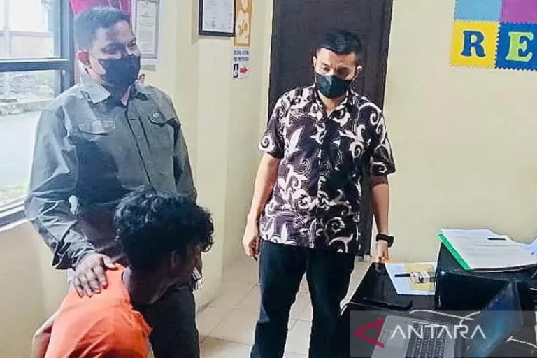 JIJIK BANGET NIH AH…! Polisi Kerangkeng pelaku pelecehan seksual anak 10 Tahun