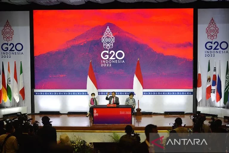 JANGAN DITUNGGANGI..! Presiden Jokowi: G20 Forum Ekonomi Dan Finansial Bukan Politik