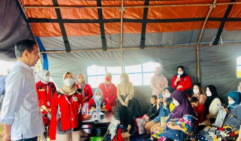 PASTIKAN PAK..! Jokowi Target 1.864 Hunian Korban Gempa Cianjur Beres Sebelum Lebaran
