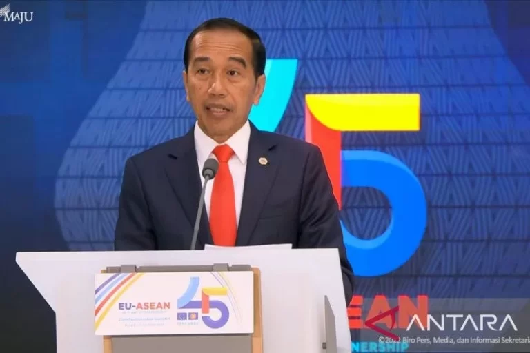DUNIA MULTIPOLAR…! Pesan Jokowi Eropa di KTT ASEAN-UE: Tak Boleh Lagi Ada ‘My Standard is Better Than Yours’