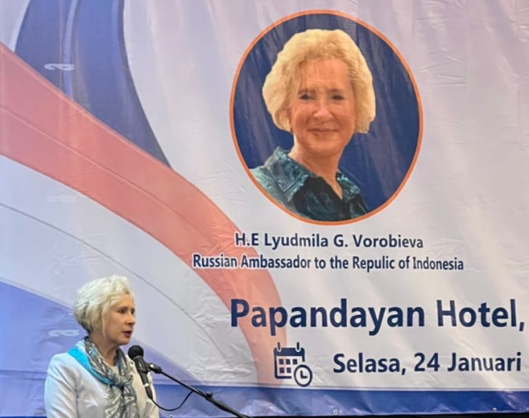 BENER BANGET..! Dubes Lyudmila Tegaskan Krisis Global Jadi Kesempatan Indonesia dan Rusia Perkuat Kerjasama Menguntungkan
