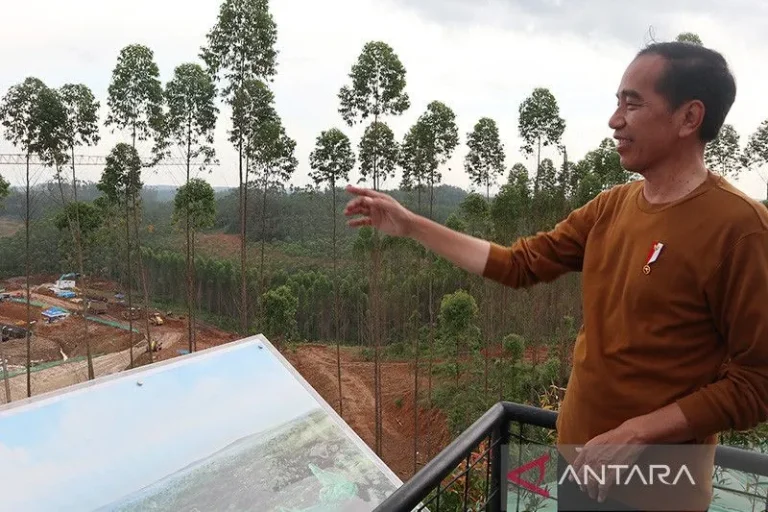 SIAP-SIAP NIH..! Presiden Jokowi Tunjukkan Lokasi Istana Kepresidenan Di IKN: 17 Agustus 2024 Kita Upacara di Sini