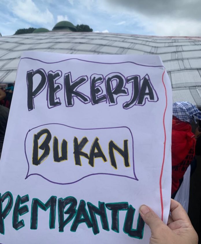 PRT adalah Pekerja! Bukan Pembantu. (Ist)