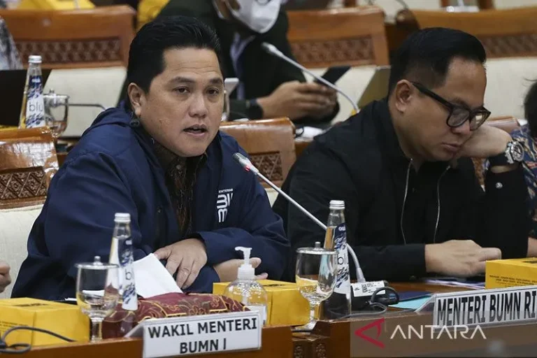 BENER GAK NIH…? Erick Thohir Sebut Laba Konsolidasi BUMN 2022 Rp303,7 triliun