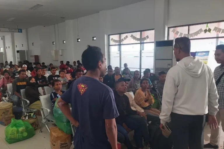 AWAS PEDAGANG BUDAK BERKELIARAN..! BP2MI Gagalkan Keberangkatan 85 CPMI di Pelabuhan Tenau NTT
