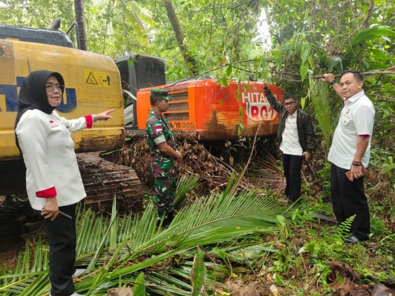 USIR PT TMS..! Tim Kemenkopollhukam Kunjungi Sangihe, Cukong Pertambangan Ilegal Kocar-kacir Sembunyikan Alat Berat