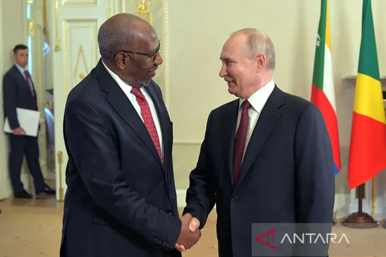MENUJU DUNIA MULTIPOLAR..! Putin Harap Uni Afrika Jadi Anggota G20 Pada KTT India