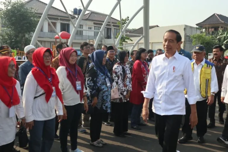 RAJIN BANGET NIH..! Jokowi: Sodetan Ciliwung Kurangi 62 Persen Banjir Jakarta