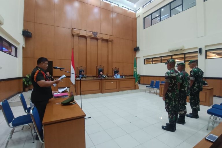 JANGAN BERKURANG..! Tiga Paspampres Pembunuh Imam Masykur Dituntut Hukuman Mati