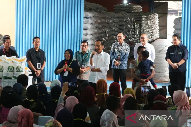 MANTAP PAK..! Jokowi: Negara Lain Tak Ada Bantuan Pangan Beras Seperti RI