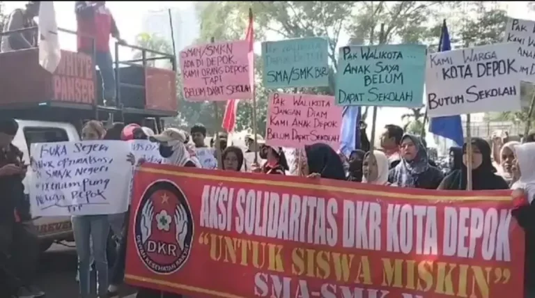 PRIORITASKAN SISWA MISKIN BISA SEKOLAH..! Kasus “Cuci Rapor” 51 Siswa Depok, Disdik Minta Pemprov Buka Jalur Optimalisasi SMA Negeri