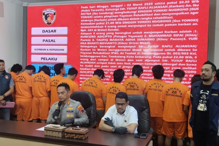 SADIS BANGET..! Tradisi Pemukulan di Yayasan Rehabilitasi At-Tauhid Terungkap, 1 Pasien Tewas, 12 Orang Jadi Tersangka