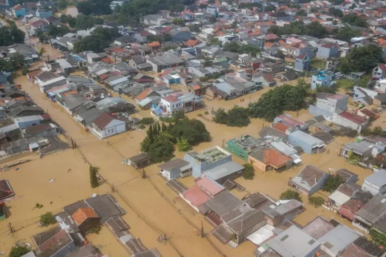 SIAPA TANGGUNG JAWAB NIH..? BNPB Sebut Kerugian Akibat Banjir Jabodetabek Capai Rp 1,69 Triliun