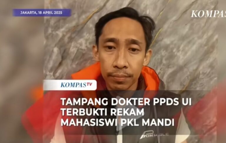 INI TAMPANG DOKTER CABUL UI..! Universitas Indonesia Bekukan Status Akademik Dokter PPDS Rekam Perempuan Mandi