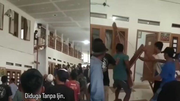 TANGKAP DALANGNYA DONG..! 7 Orang Jadi Tersangka Perusakan Rumah Singgah Retret Pelajar di Sukabumi