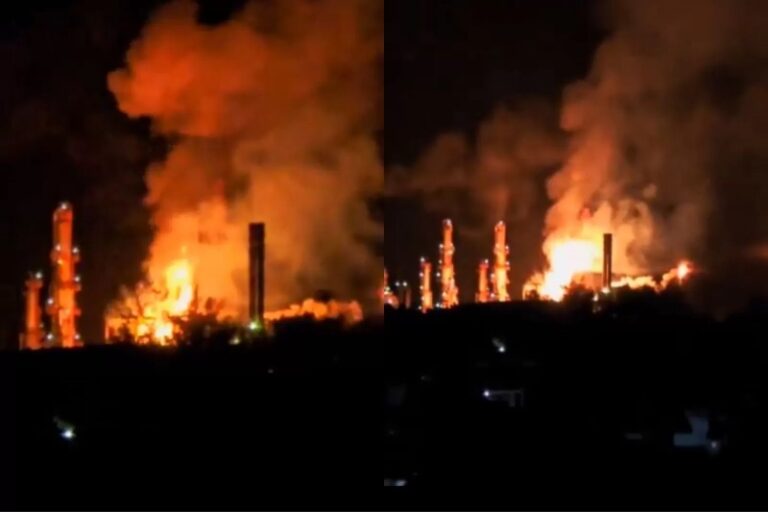TERBAKAR SETELAH STATEMEN MENKEU NIH..! 10 Fakta Kebakaran Kilang Pertamina Dumai, Ledakan Keras Awali Kobaran Api