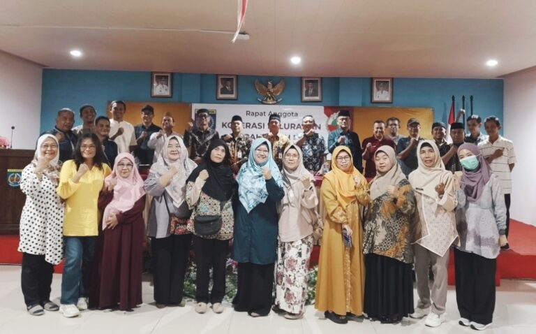 GASPOL NIH..! Koperasi KMP Beji  Kota Depok Adakan Rapat Anggota Yang Pertama Kali