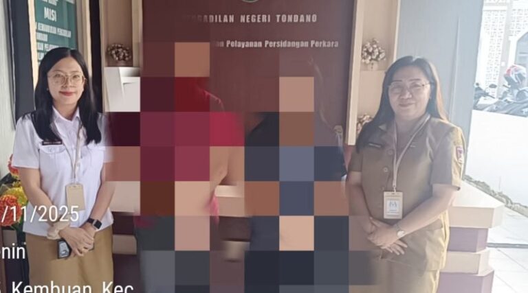 AYO BERANI LAPOR..! Kawal Kasus Hingga Vonis 12 Tahun, DP3A Minahasa Komitmen Perlindungan Perempuan dan Anak