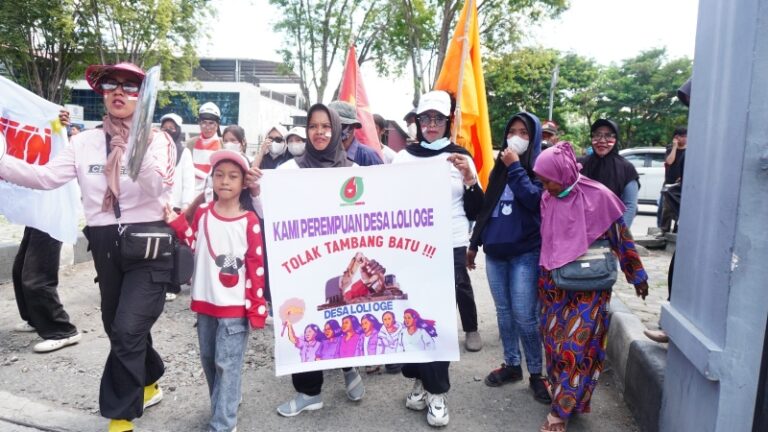 CABUT IUP 7 PERUSAHAN TAMBANG..! Warga Desa Loli Oge Tolak Tambang Galian C  Yang Merusak Lingkungan dan Sumber Air