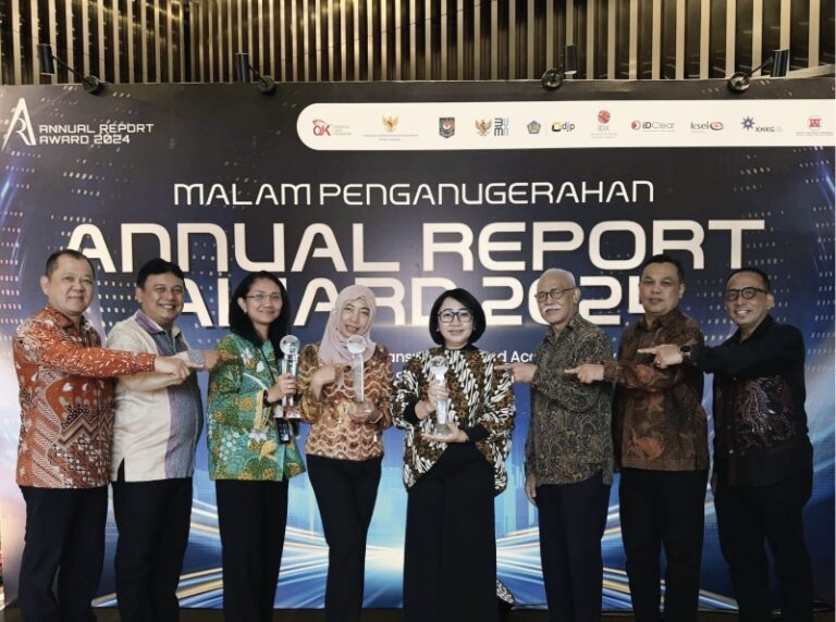 RETURN ON ASSET CAPAI 11,46%  NIH..! IPCM Borong Tiga Gelar Bergengsi di Annual Report Award 2024