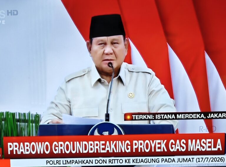 HARUS MENGUNTUNGKAN RAKYAT SETEMPAT..! Presiden Prabowo: LNG Abadi Masela Jadi Tonggak Kemandirian Energi dan Mesin Baru Kemakmuran Rakyat