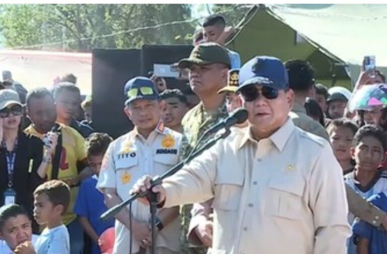 SELALU SIAP SIAGA..! Prabowo Minta Tiap Daerah Punya Gudang Makanan