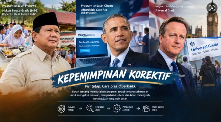 Ketika Program Unggulan Tersandung: Ujian Kepemimpinan Korektif Prabowo